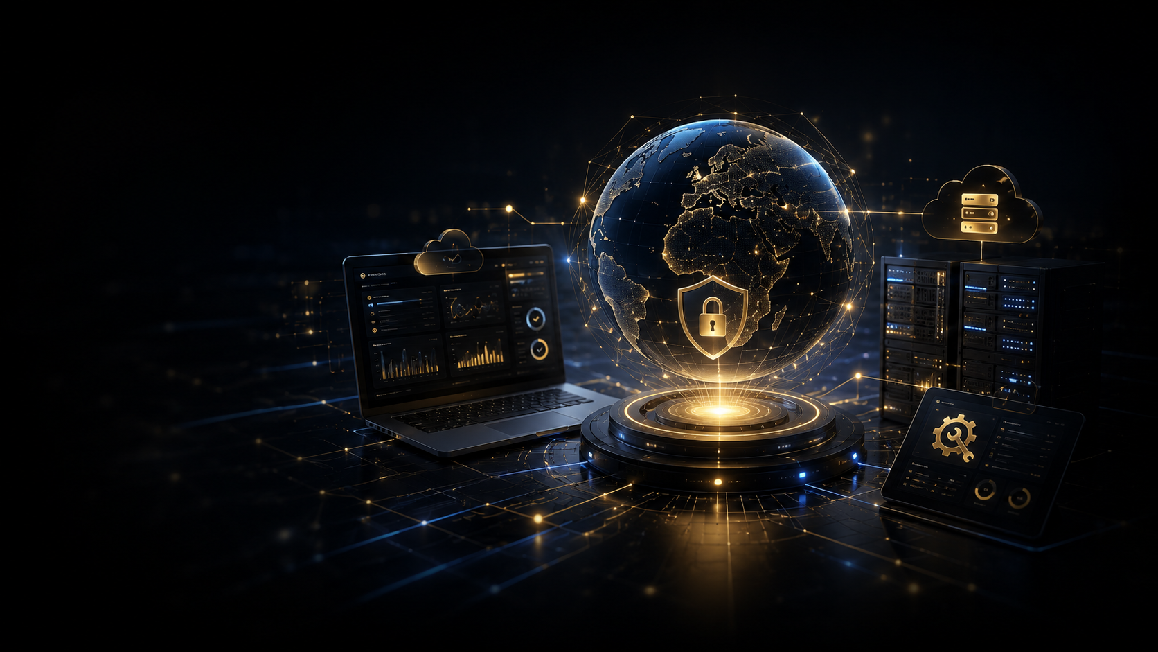 Hosting, Wartung und Sicherheit für professionelle Webseiten
